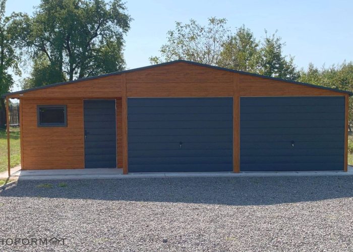 Garaże blaszane Sandomierz – producent konstrukcji stalowych Blachoformat